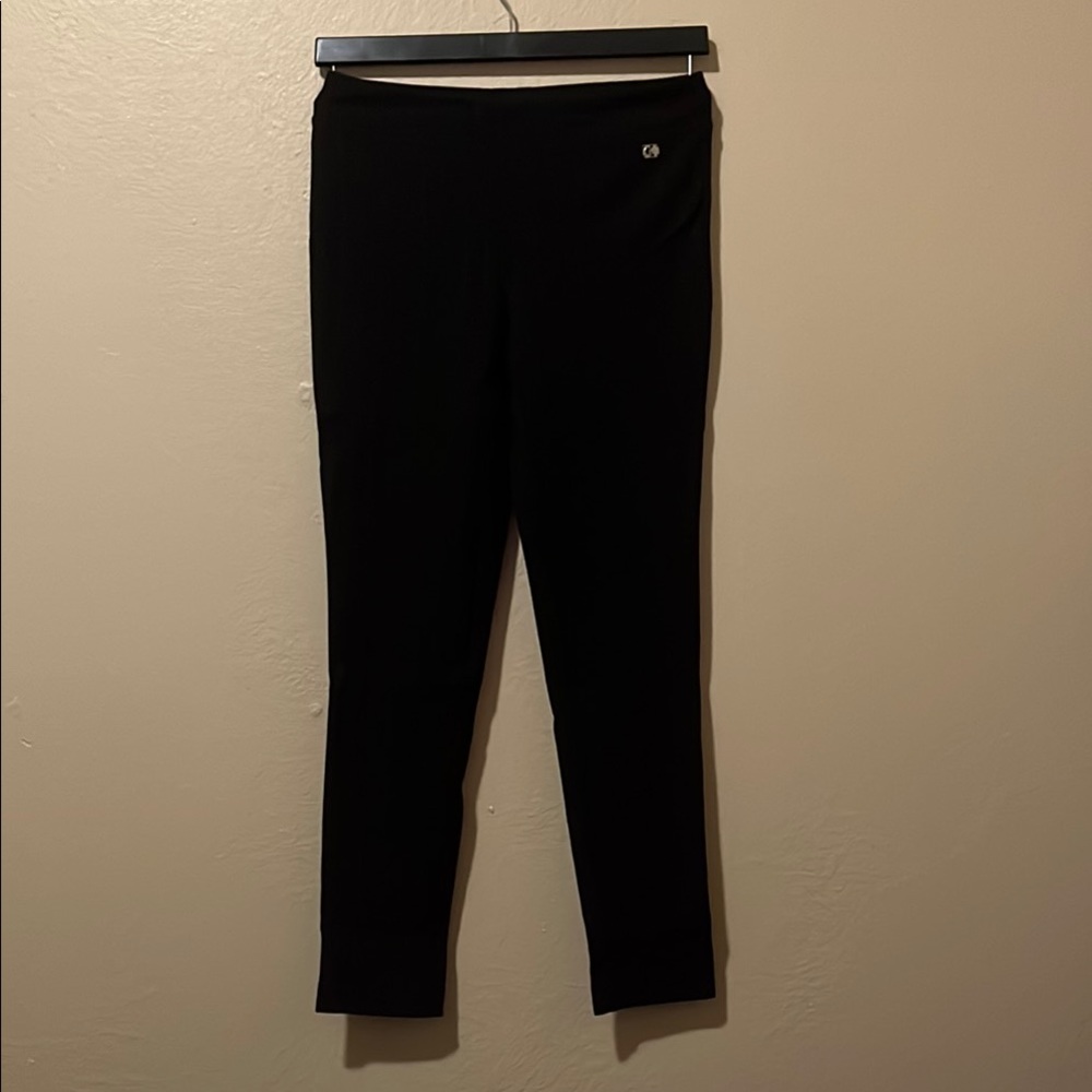 Black Pinstripe Calvin Klein Dress Slacks